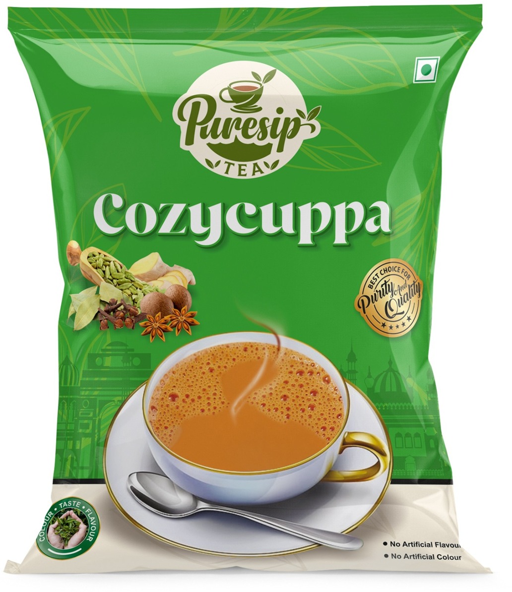 Puresip cozycuppa masala tea 250Gram MRP- 110.